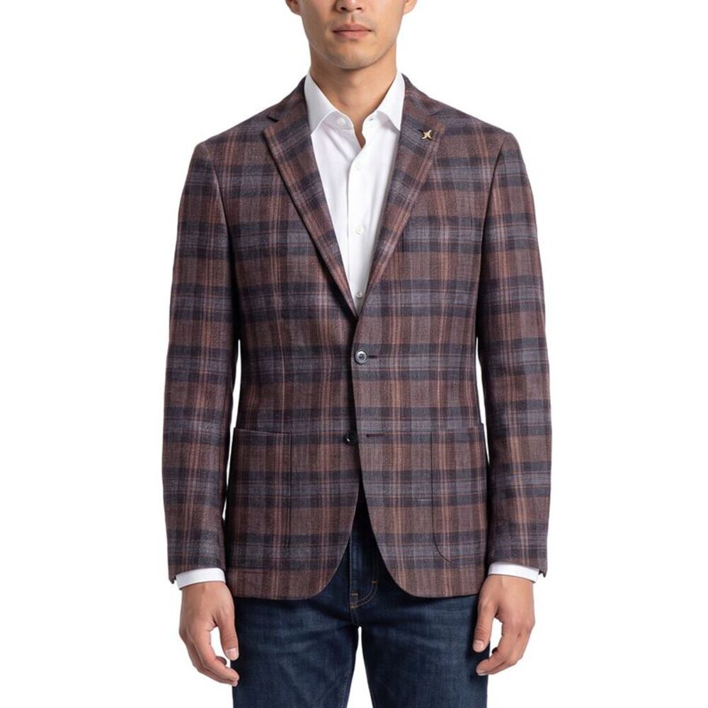 Corneliani Mens  Cc Collection Linen-Blend Blazer
